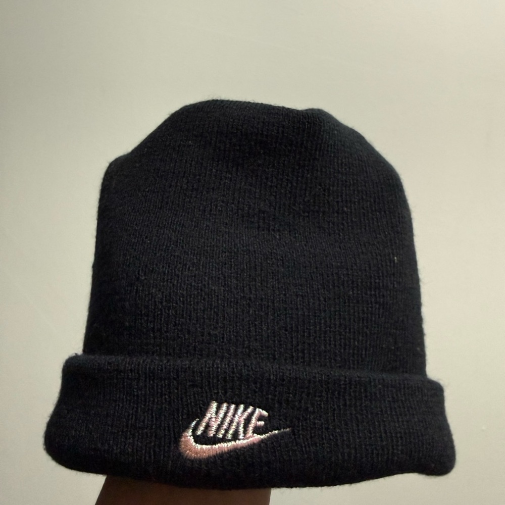 Vintage Nike Black Beanie